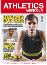 Athletics Weekly 25.01.18 front cover